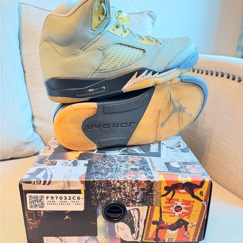 Jordan 5 Retro - Jade Horizon with box - Authentic - Picture 8 of 10